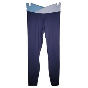 Fabletics High Waisted Heatherknit 7/8 Leggings